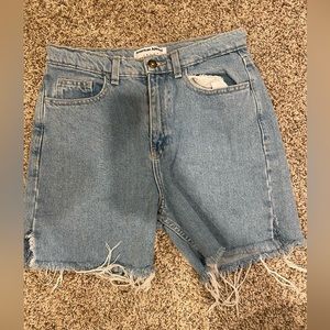 American Apparel Jean Shorts